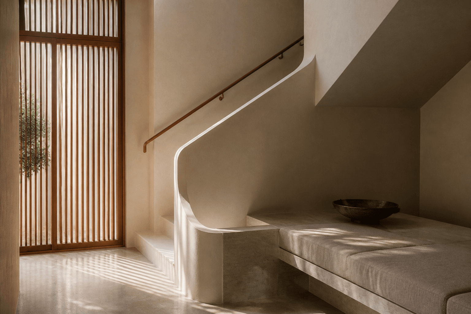 House of Light material and spatial detail